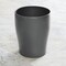 mDesign Steel 1.67 Gallon Metal Trash Can Small Round Wastebasket Bin